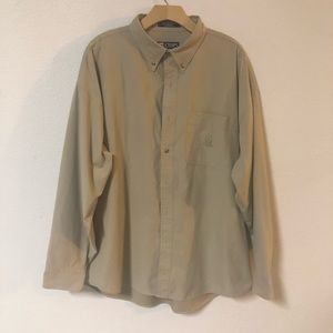 VINTAGE CHAPS RALPH LAUREN EMBROIDERED BUTTON-DOWN